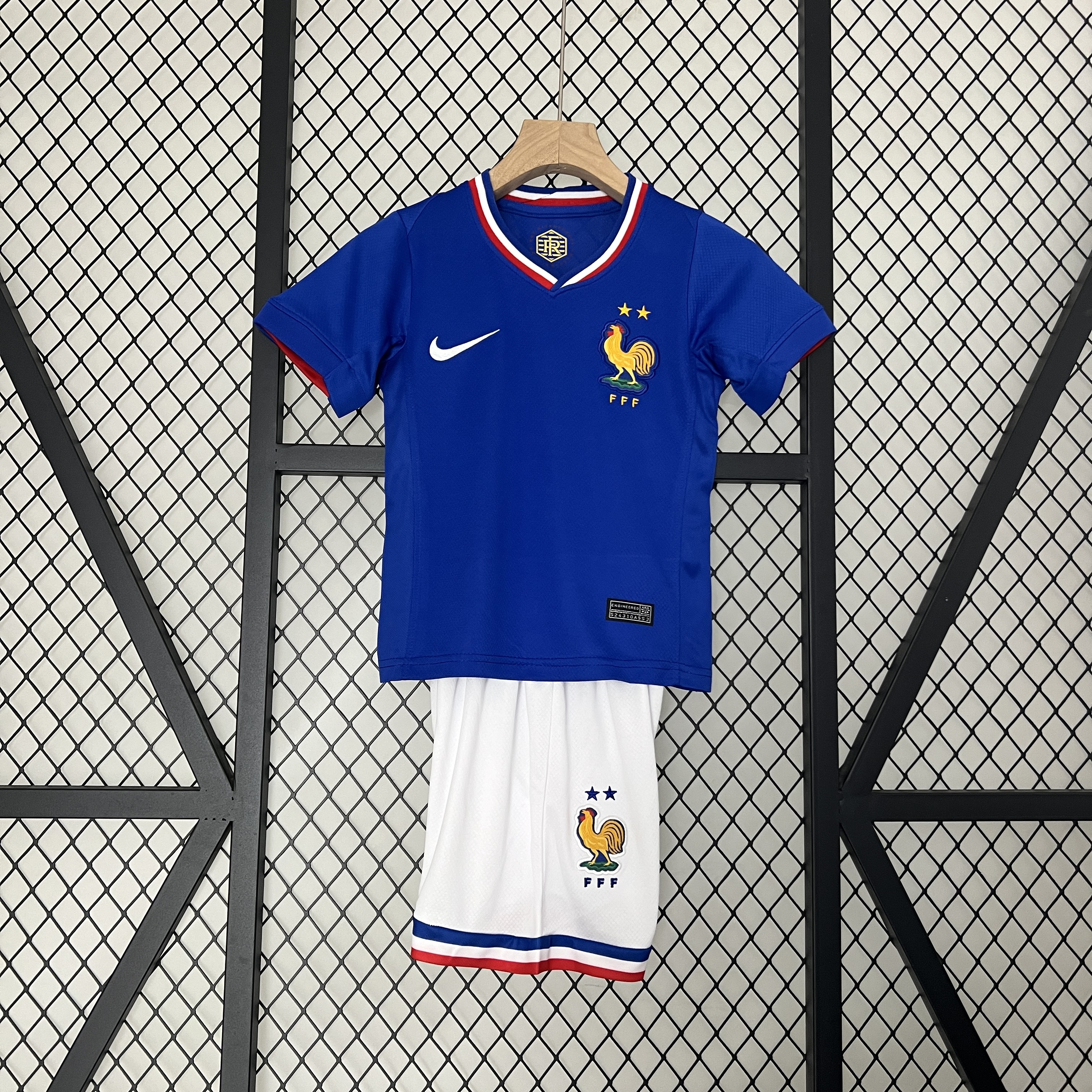 2024 France Home Kids Kit/2024法国主场童装