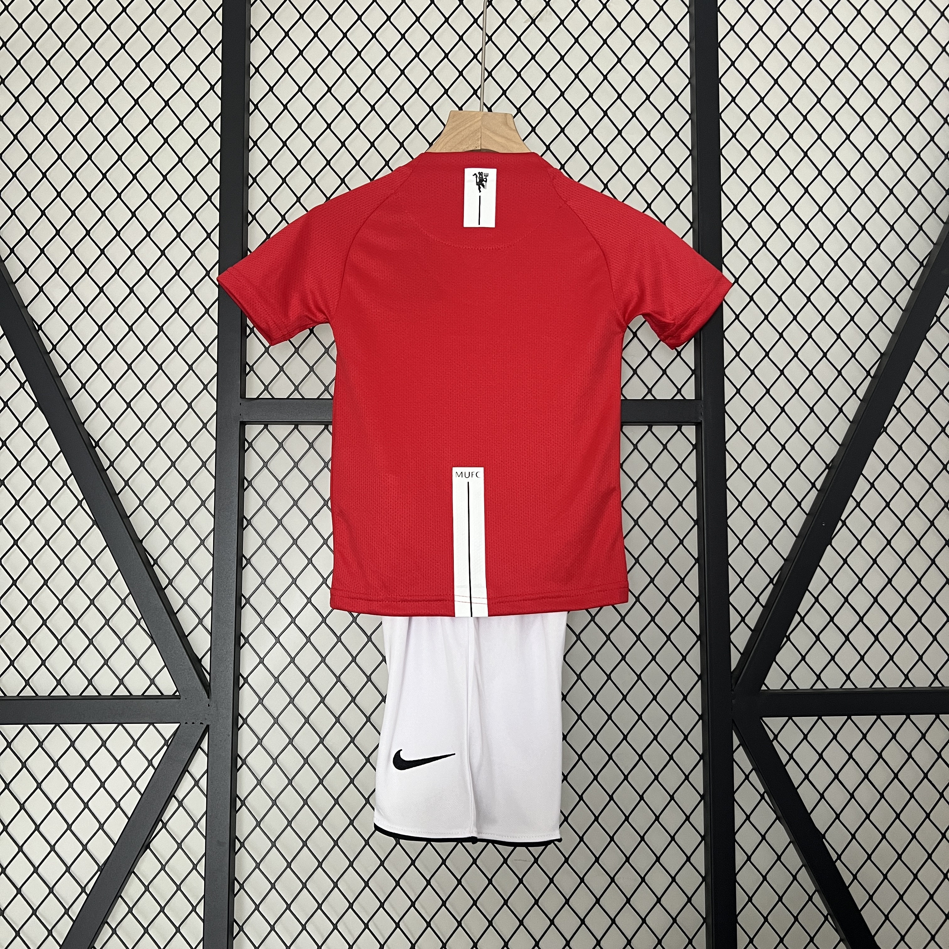 Retro 07-08 Manchester United Home Champions League Kids Kit/07-08 曼联主场，欧冠版童装
