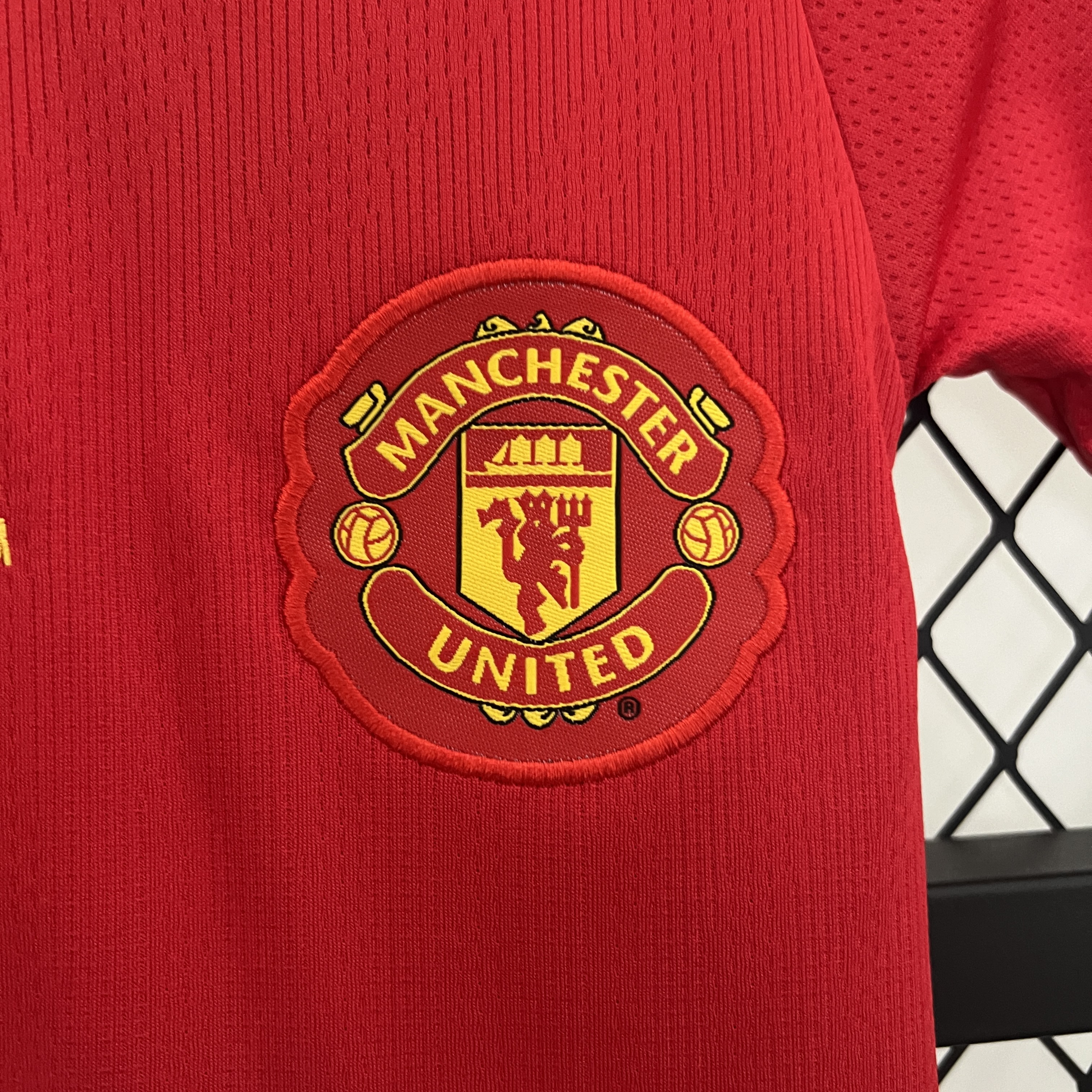 Retro 07-08 Manchester United Home Champions League Kids Kit/07-08 曼联主场，欧冠版童装