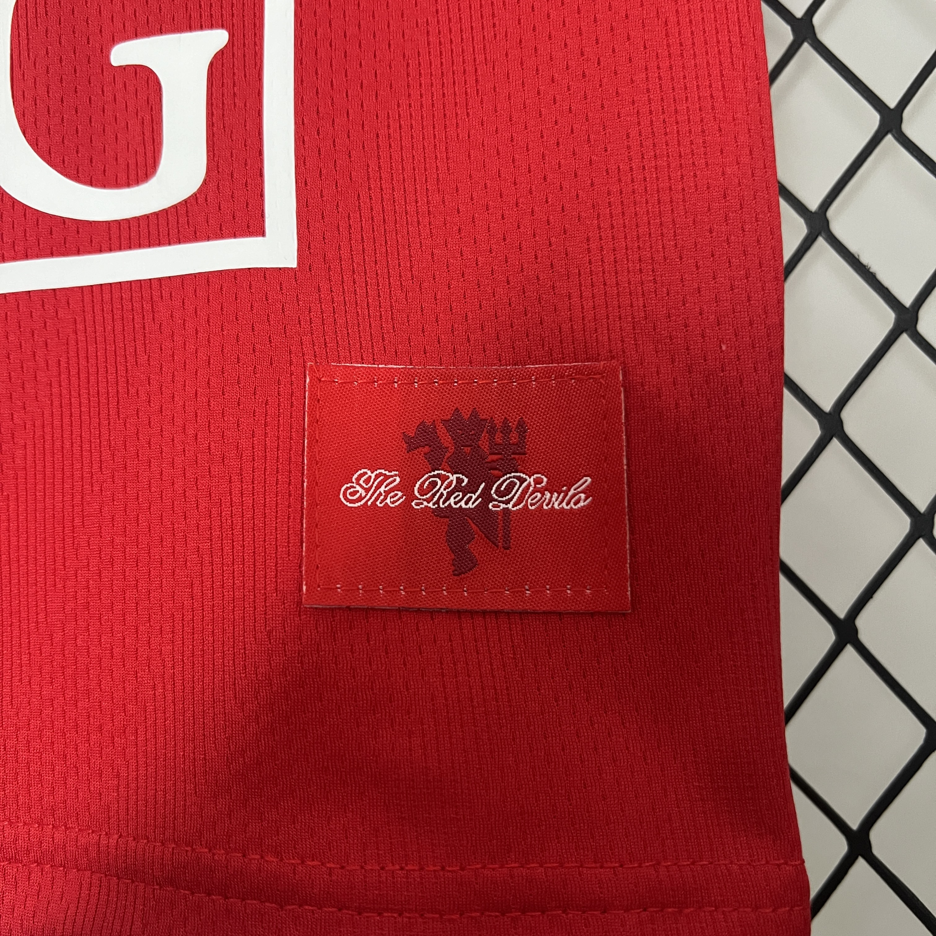 Retro 07-08 Manchester United Home Champions League Kids Kit/07-08 曼联主场，欧冠版童装