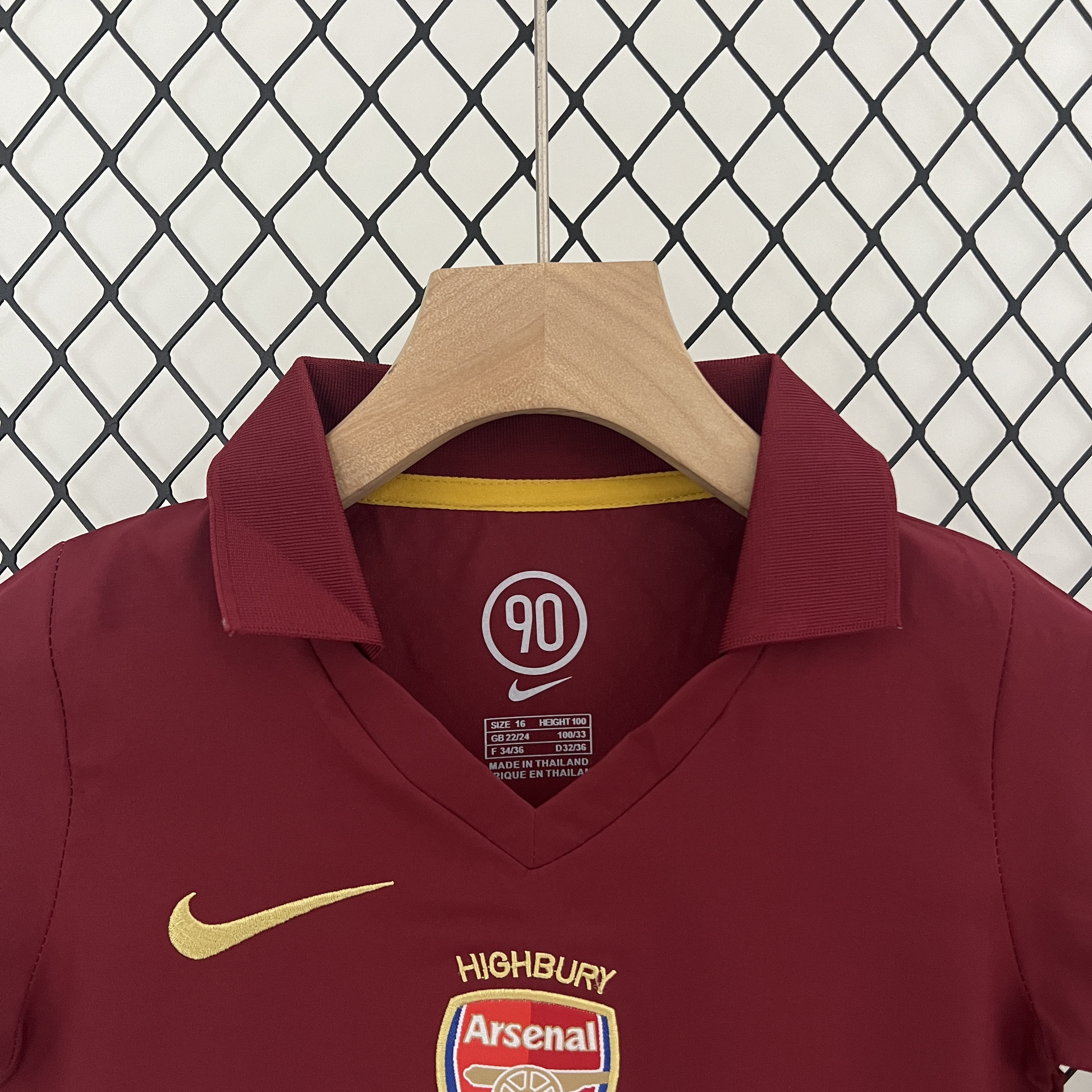Retro 05-06 Arsenal Home Kids Kit/05-06阿森纳主场童装