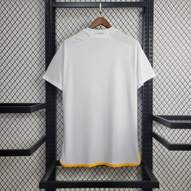 24-25 LA Galaxy Home White Fans Jersey/ 24-25 洛杉矶银河主场球迷