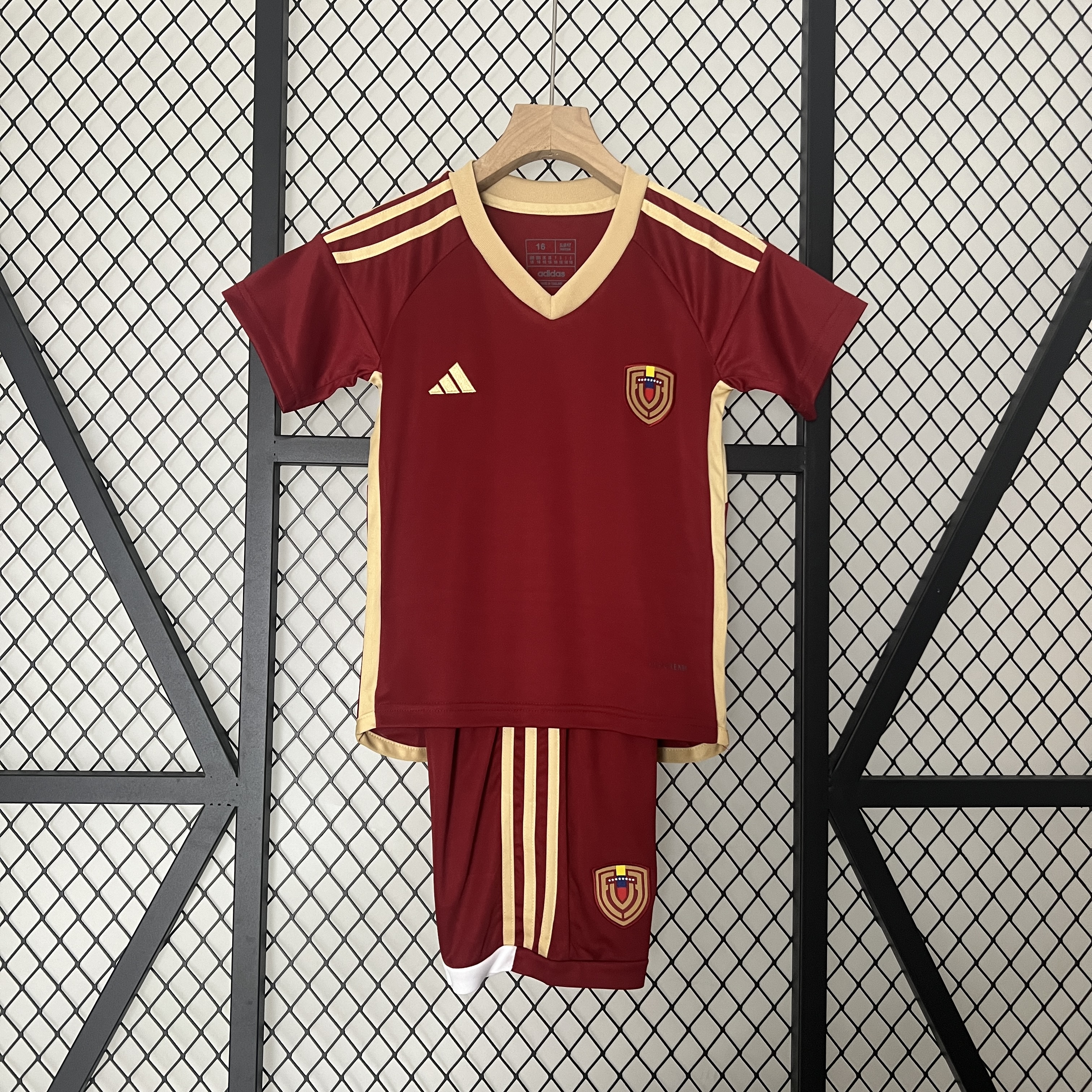 2024 Venezuela Home Kid Kit/ 2024委内瑞拉主场童装
