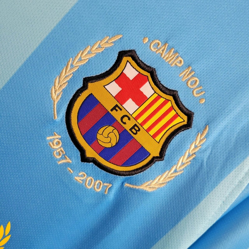 07-08 Barcelona Away Retro Jersey/07-08 巴萨客场复古