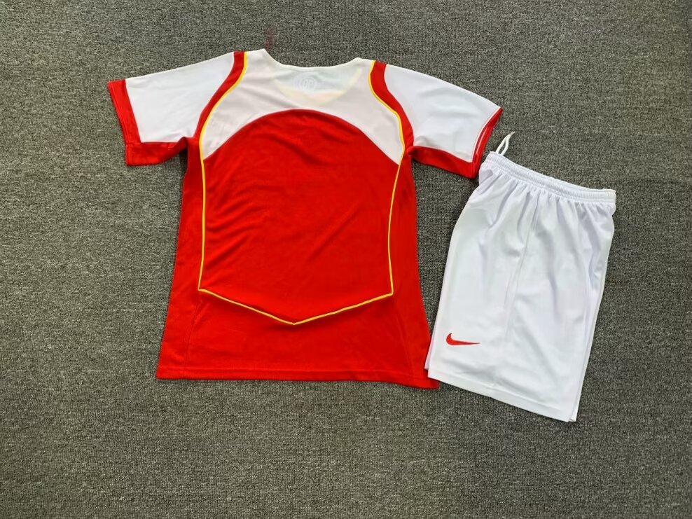 Retro 04-05 Arsenal Home Kids Kit/04-05 阿森纳主场童装