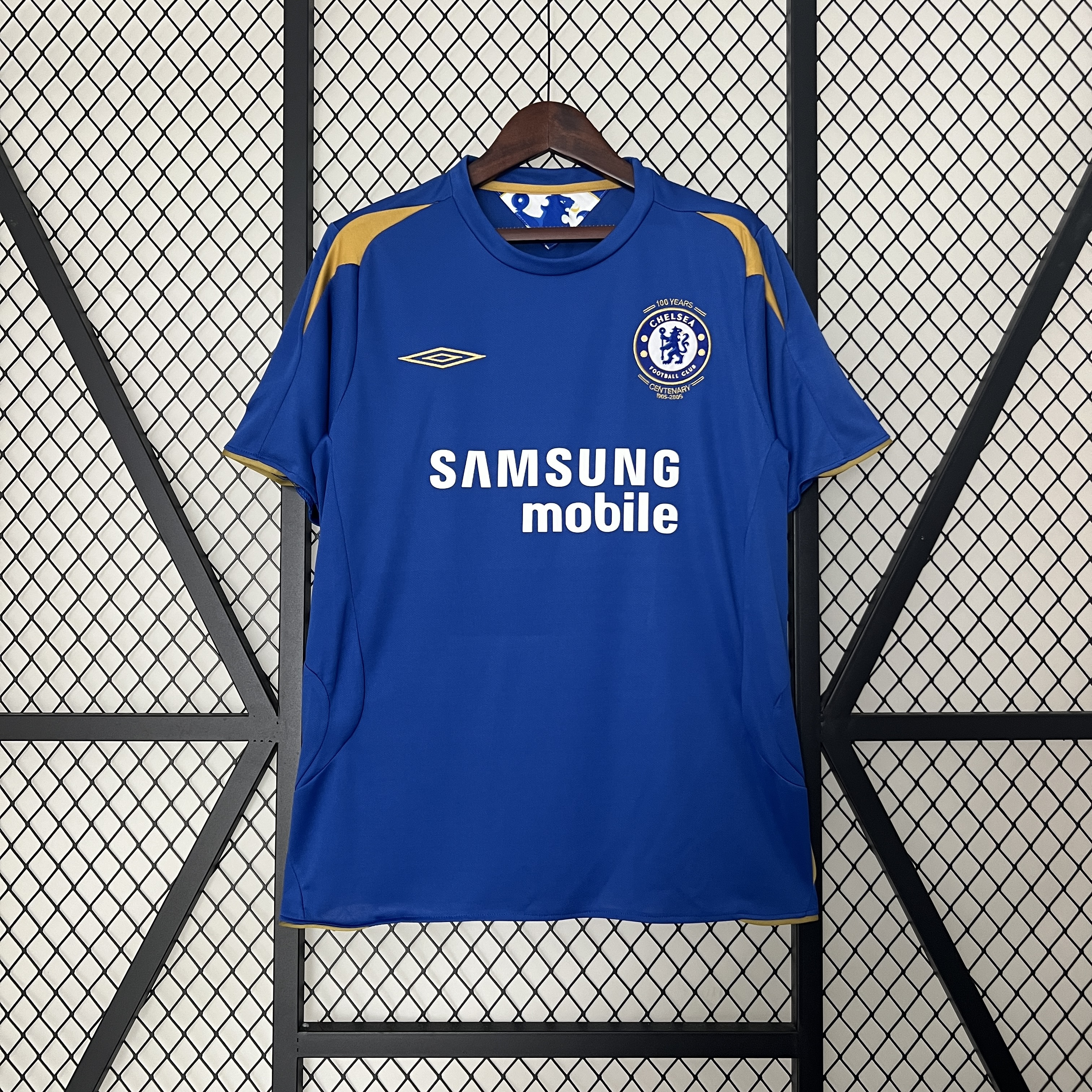 05-06  Chelsea Home Retro Jersey/ 05-06 切尔西主场复古