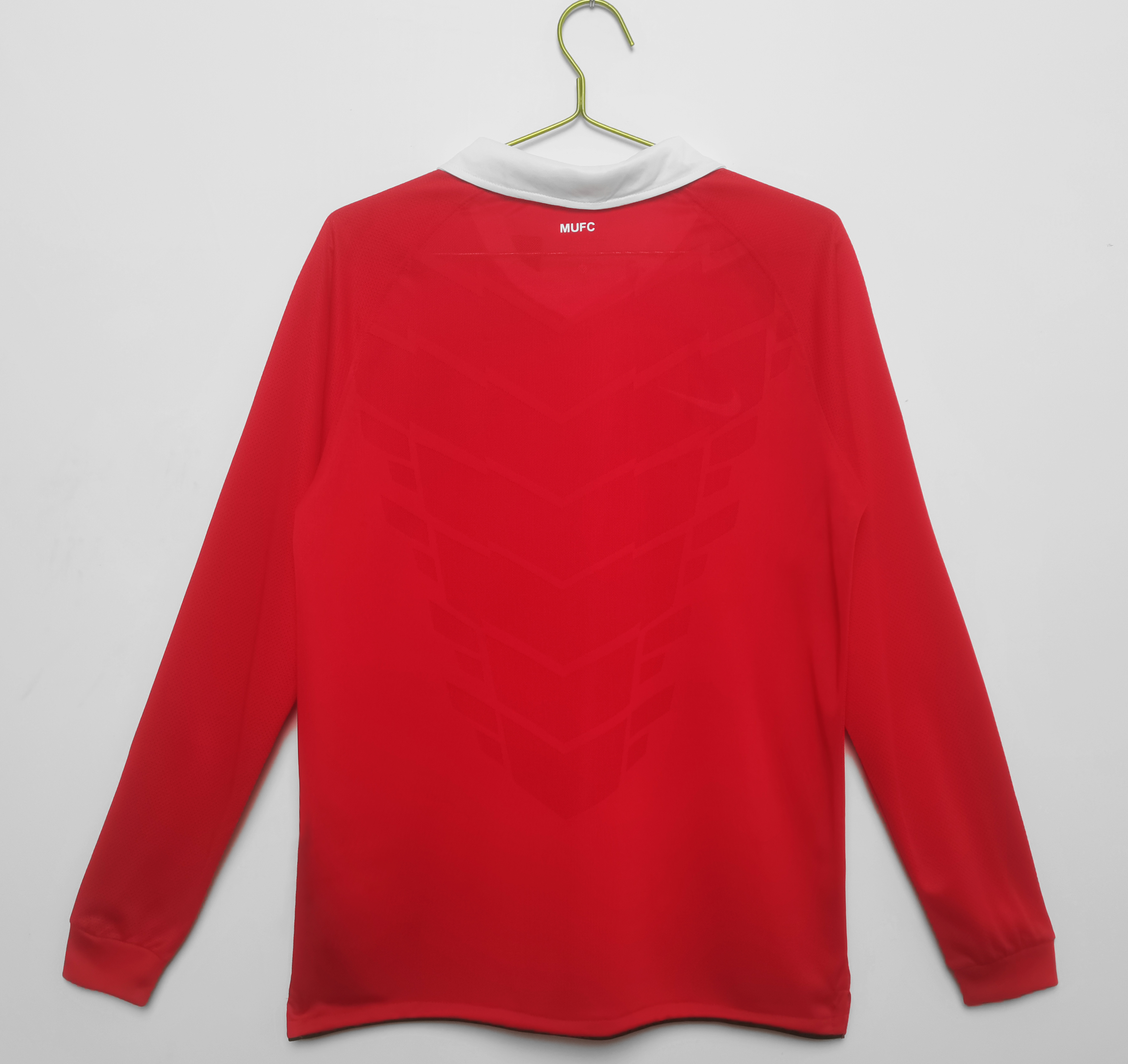 10-11 Manchester United Home Long Sleeve Retro Jersey/10-11曼联主场长袖复古