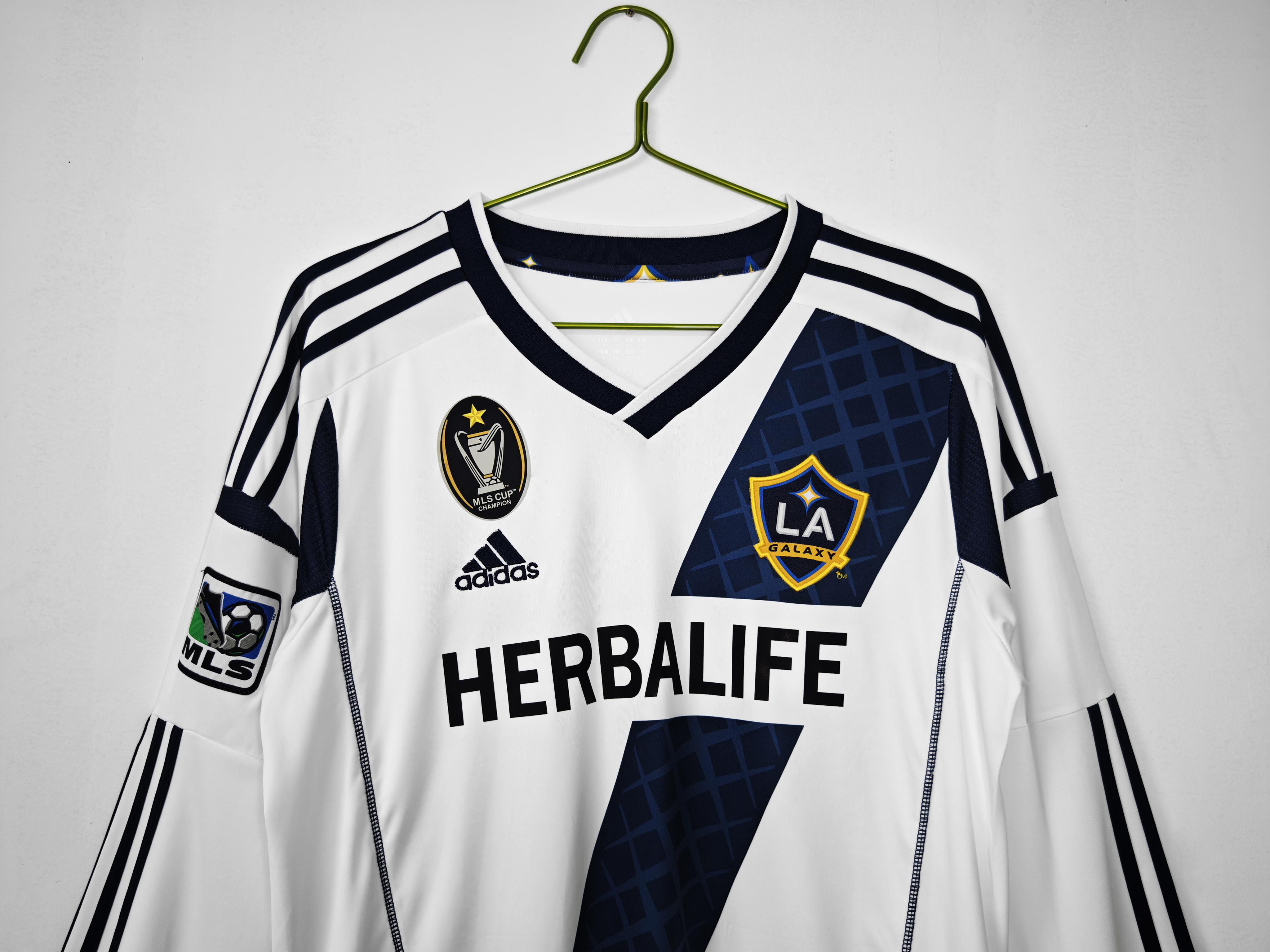 2012 Los Angeles Home Long Sleeve Retro Jersey / 2012 洛杉矶银河主场长袖复古