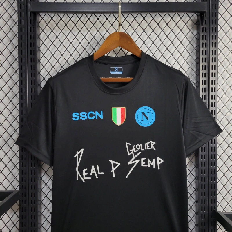 24-25 Napoli Black Special Jersey/ 24-25  那不勒斯黑色特别版