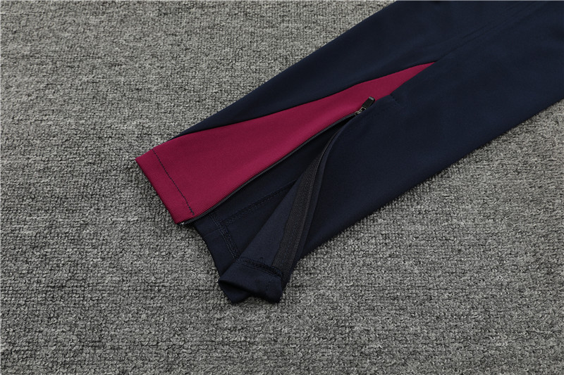 2024 England Red Player Version Training Suit/2024英格兰红色半拉训练服,球员版