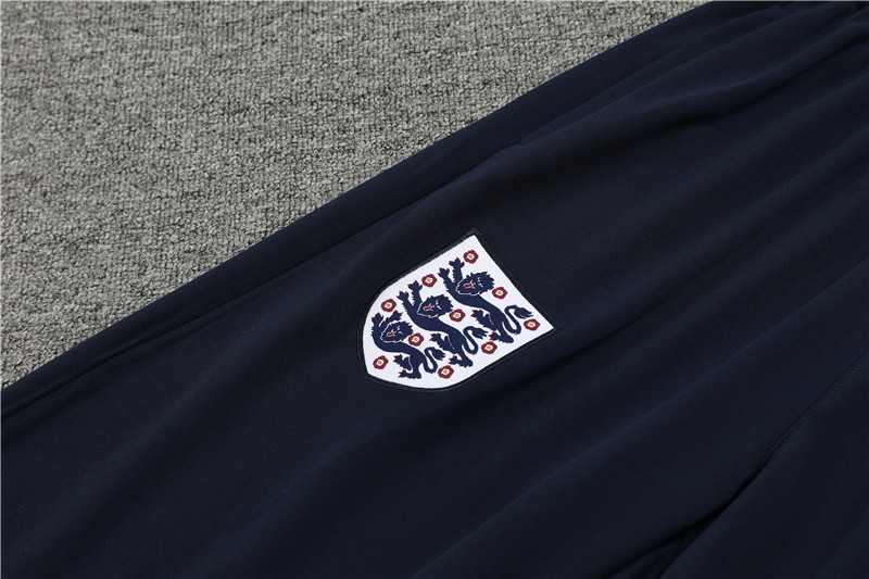 2024 England Red Player Version Training Suit/2024英格兰红色半拉训练服,球员版