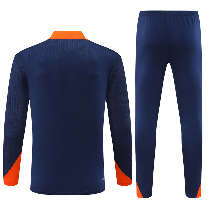 2024 HL Blue Player Version Training Suit/2024荷兰半拉训练服,球员版