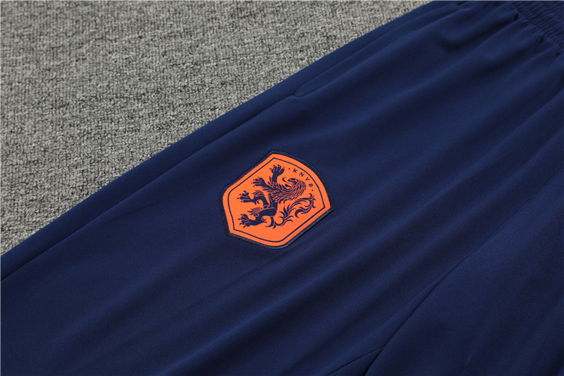 2024 HL Blue Player Version Training Suit/2024荷兰半拉训练服,球员版