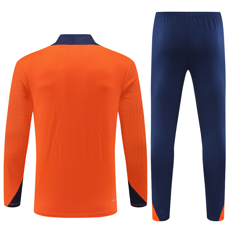 2024 HL Orange Player Version Training Suit/2024荷兰半拉训练服,球员版