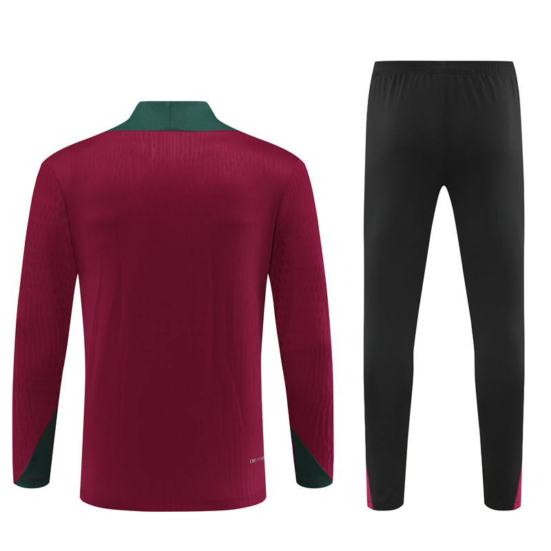 24-25 PSG Red Player Version Training Suit/24-25PSG巴黎半拉训练服,球员版