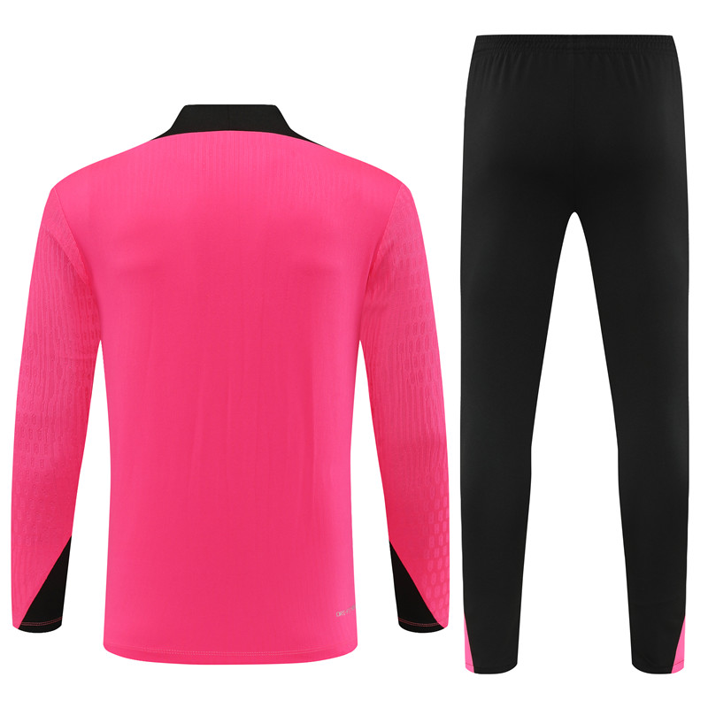 24-25 Chelsea Pink Player Training Suit/24-25切尔西半拉训练服,球员版