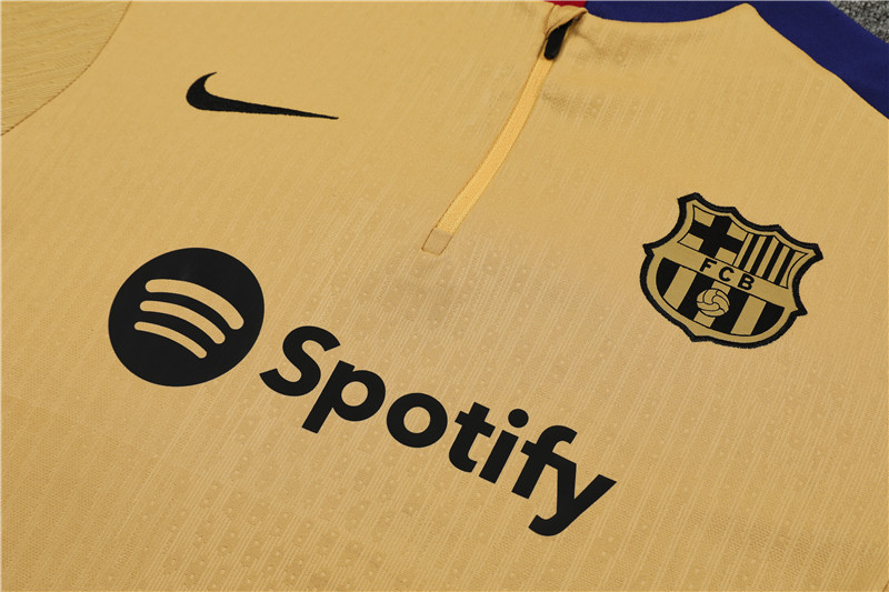 24-25 Barcelona Player Version Training Suit/24-25巴萨半拉训练服,球员版