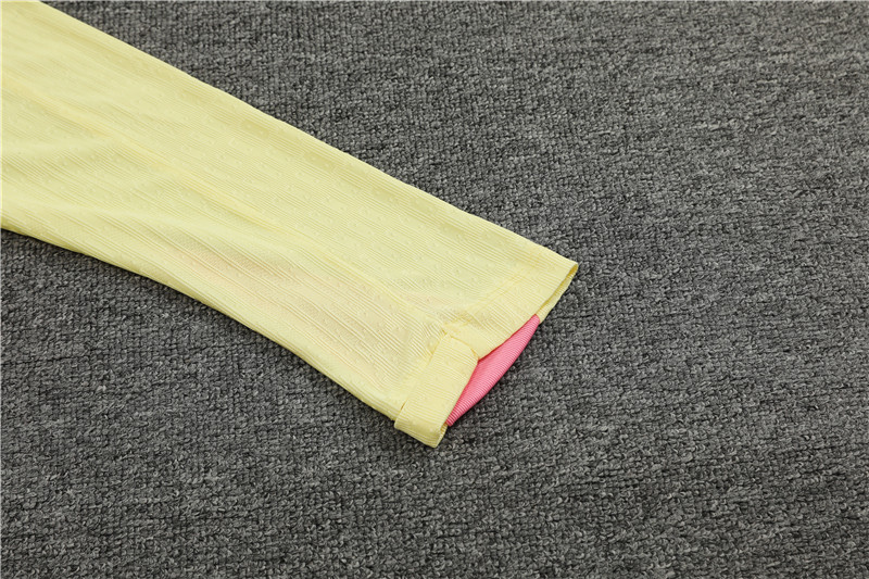 24-25 PSG Yellow Player Version Training Suit/24-25PSG巴黎半拉训练服,球员版