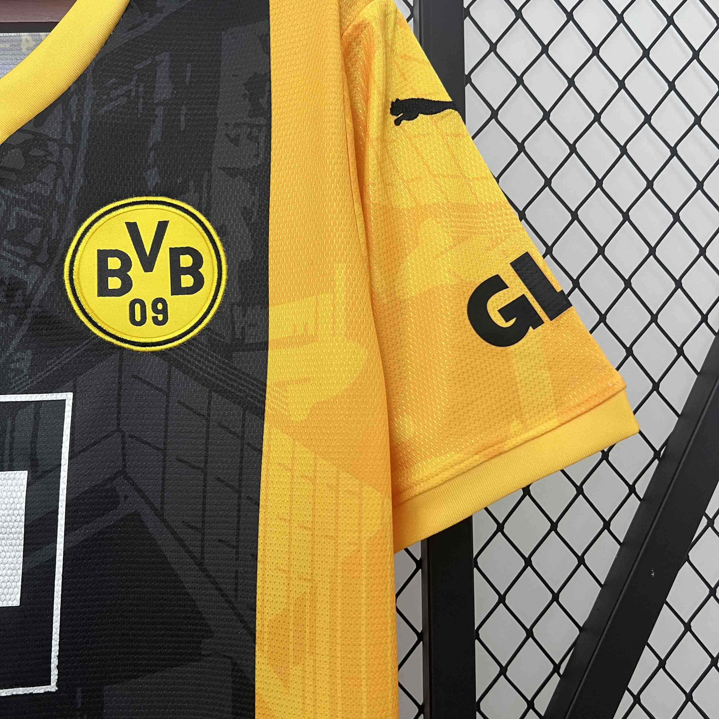 24-25 Borussia Dortmund Speical Fans Jersey/  24-25 多特蒙德黑色特别版球迷