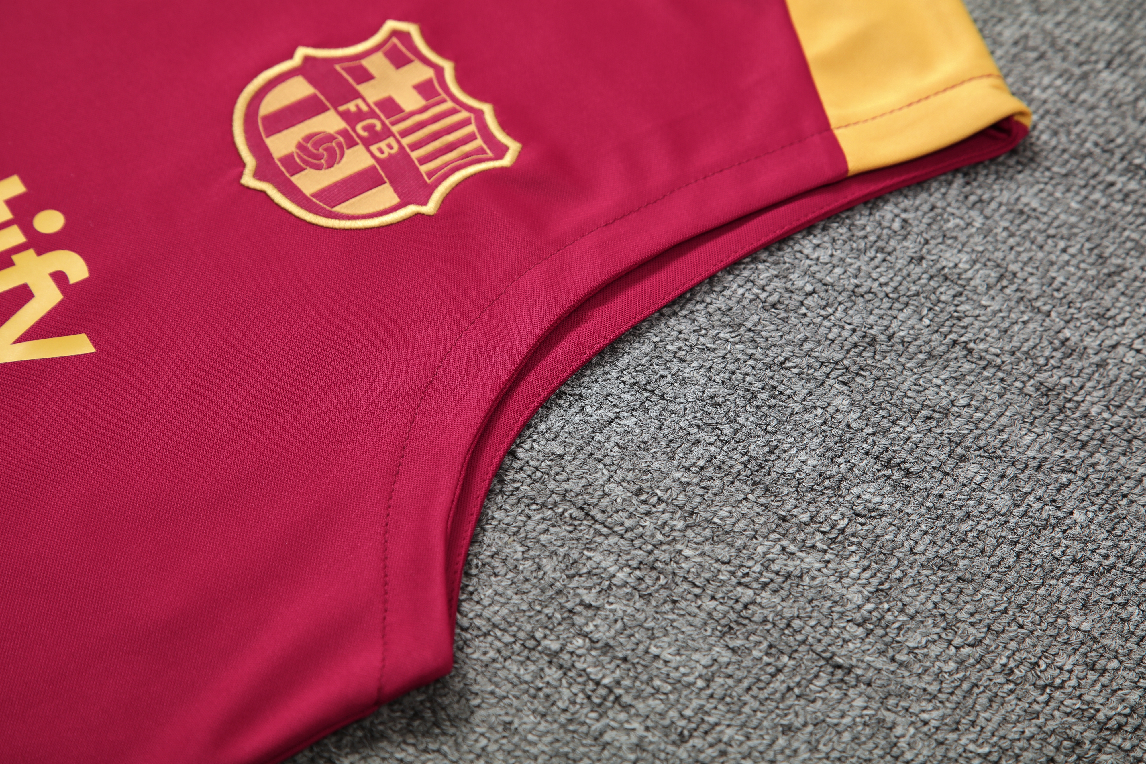24-25 Barcelona Vest Training  Suit/24-25巴萨背心训练服