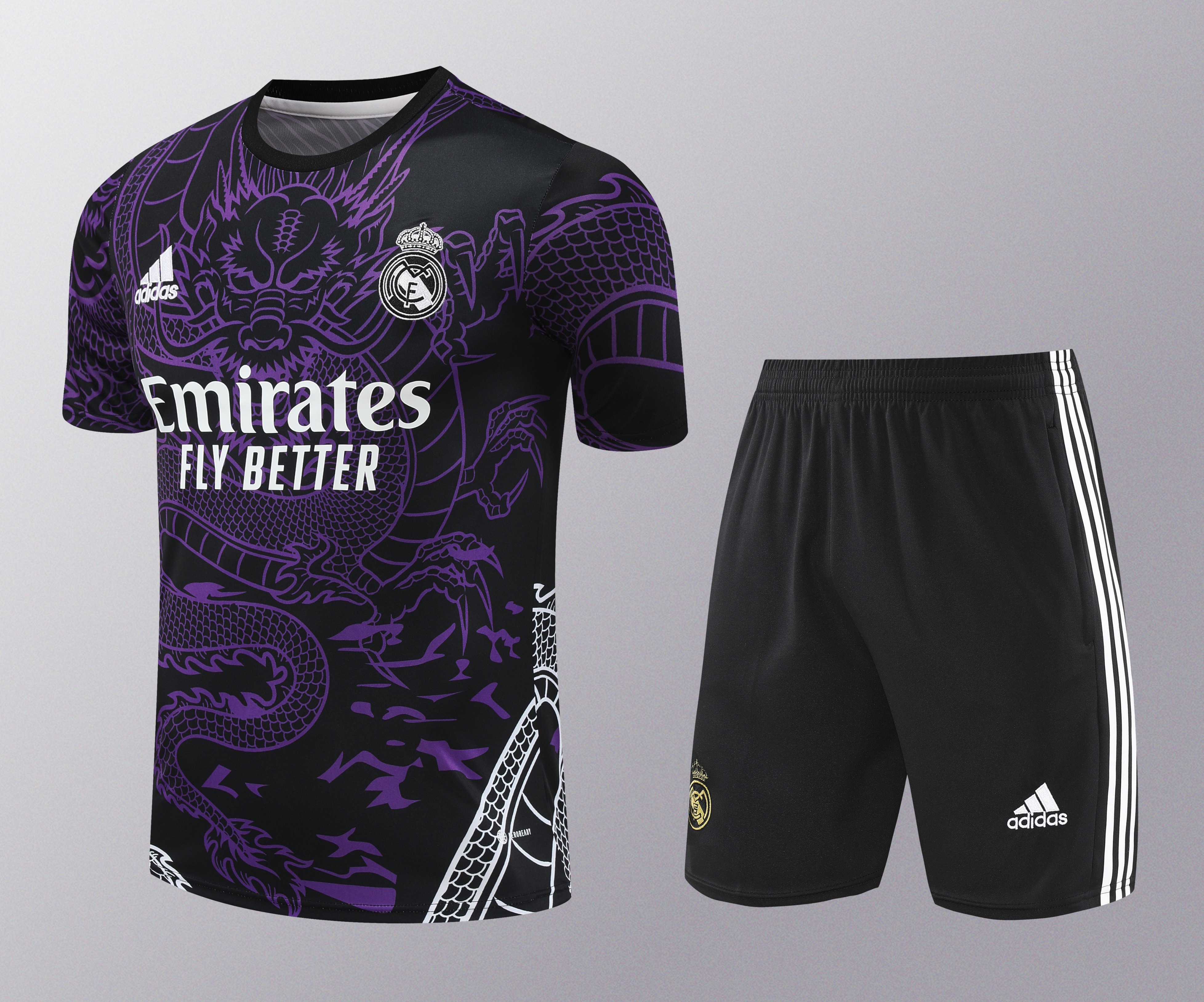 24-25 Real Madrid training Short Sleeve Training Suit/24-25皇马短袖训练服