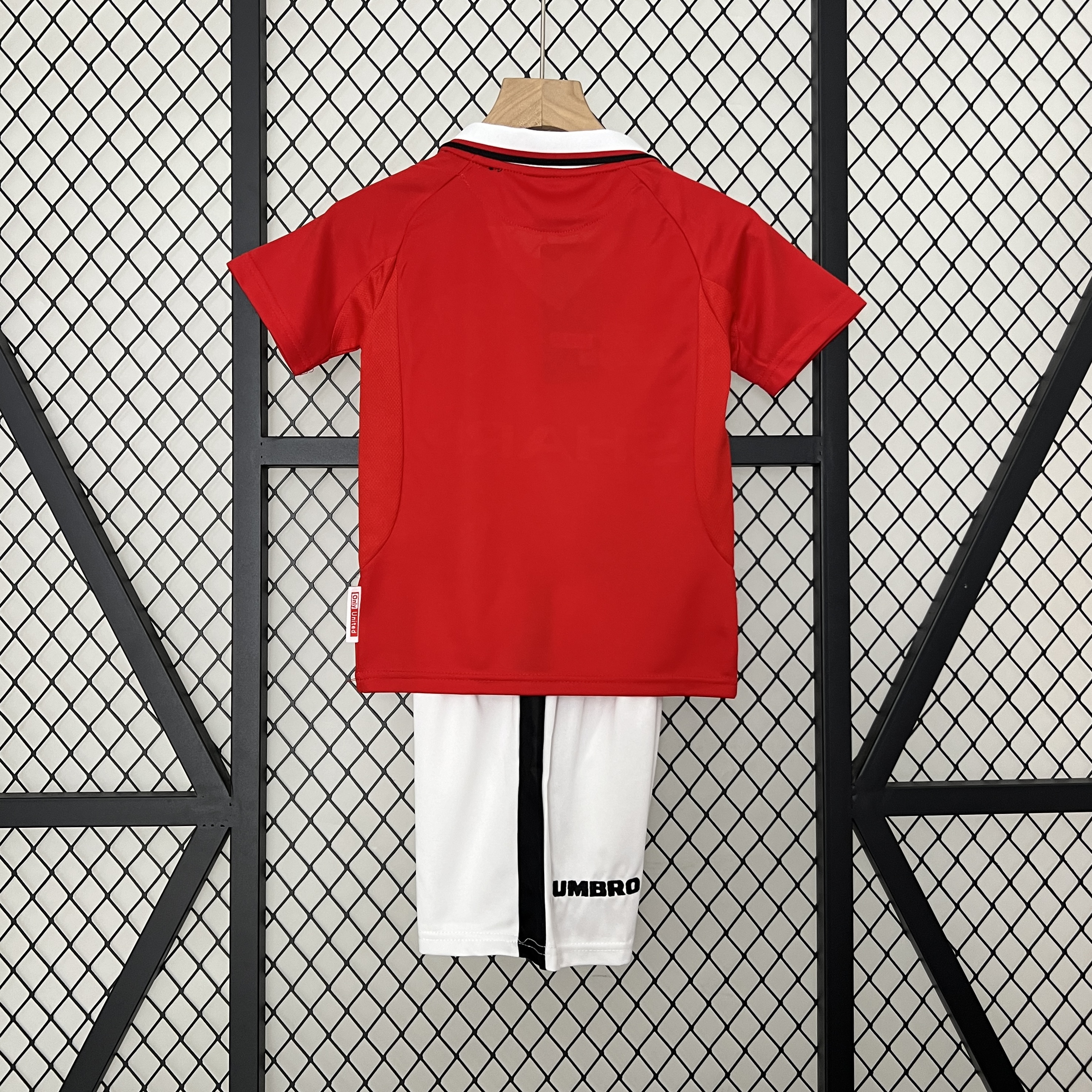 Retro 99-00 Manchester United Home Kids Kit/ 99-00曼联主场童装