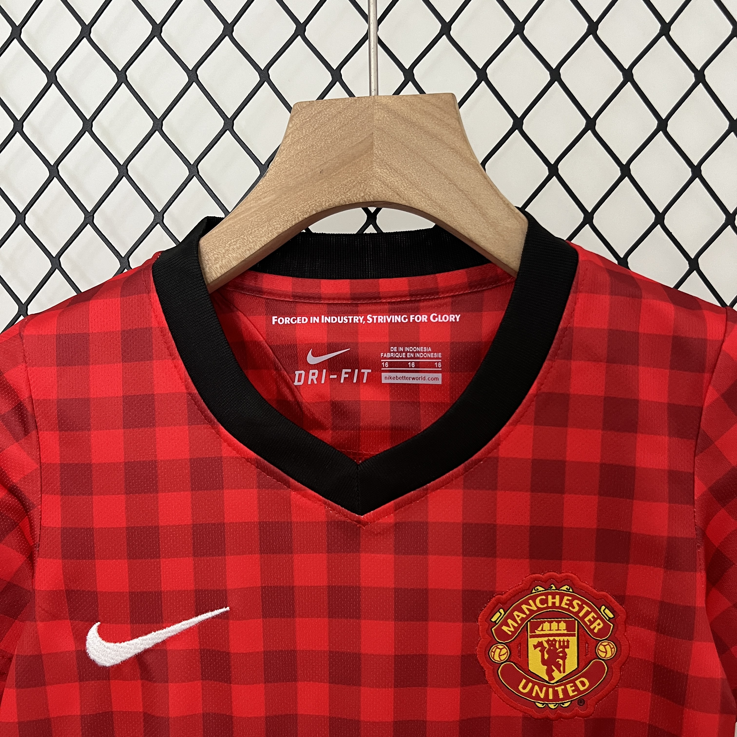 Retro 12-13 Manchester United Home Kids Kit/ 12-13曼联主场童装