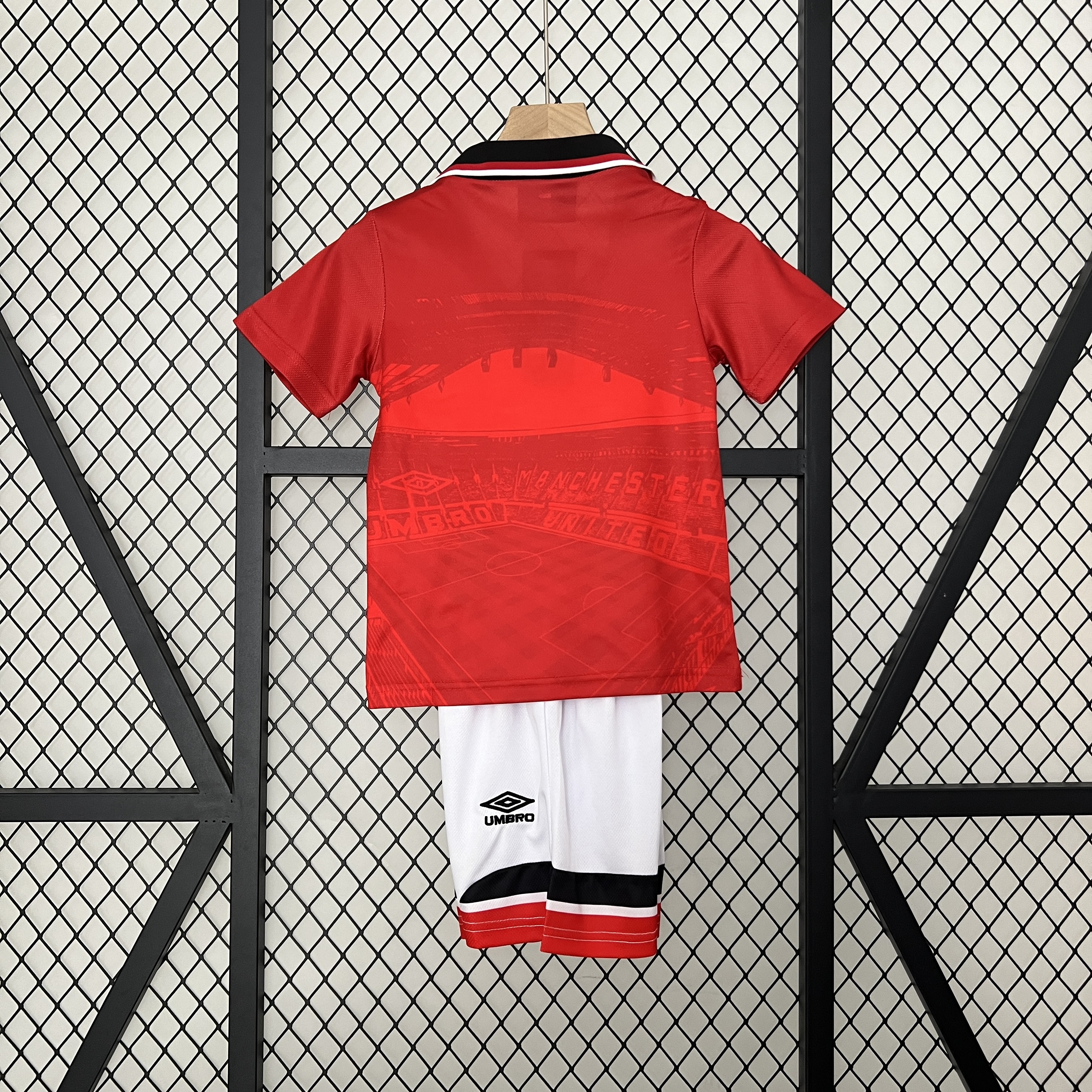 Retro 94-96 Manchester United  Home Kids Kit/ 94-96曼联主场童装