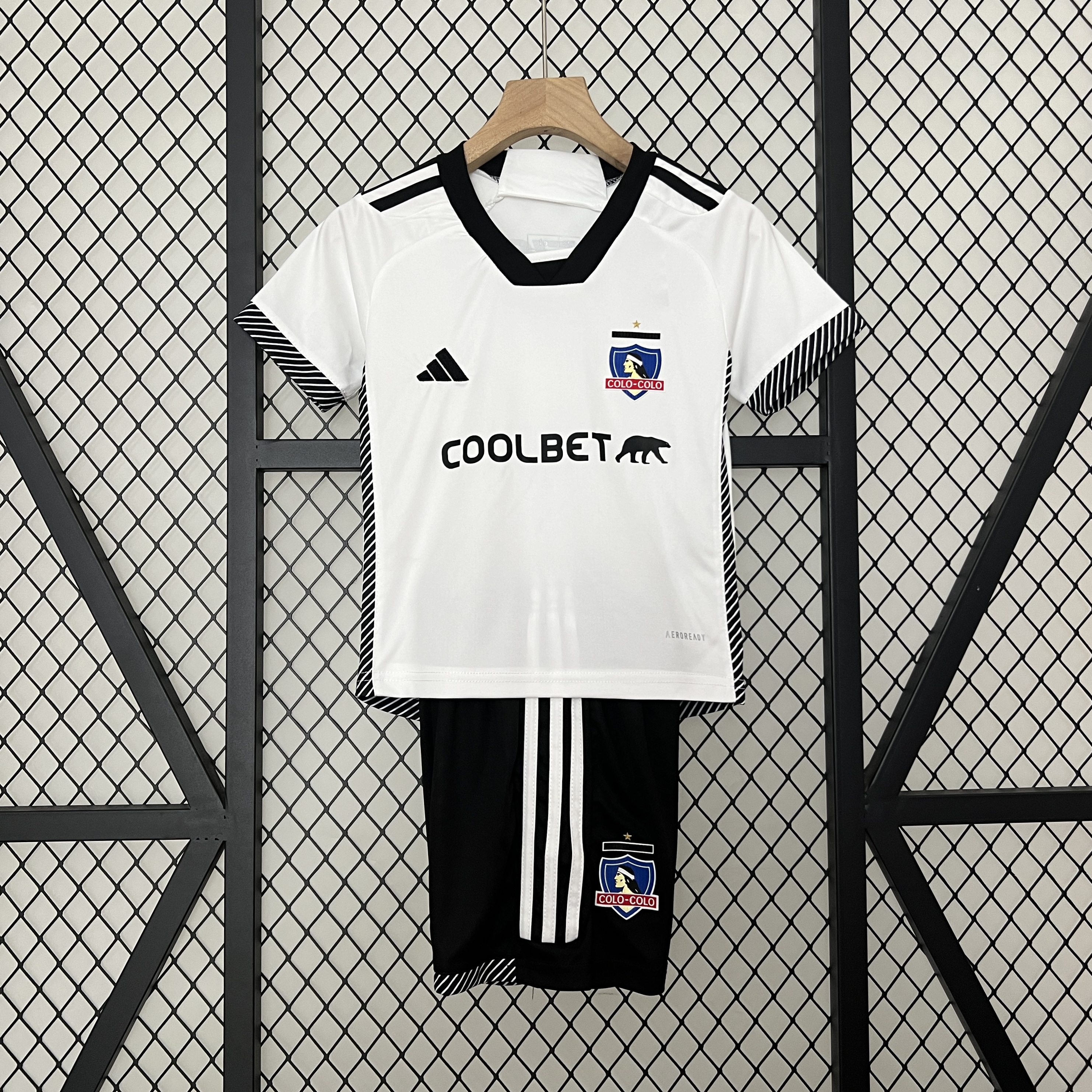 24-25 Colo Colo Home Kids Kit/24-25科洛科洛主场童装
