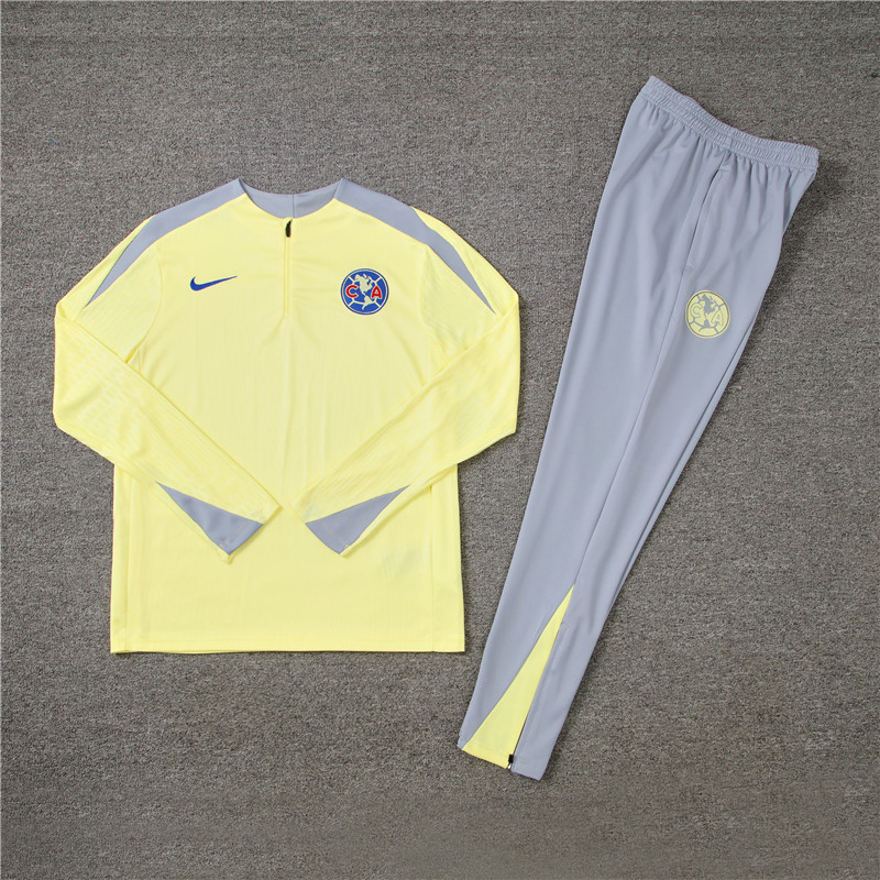 24-25 Club America Player Version Training Suit/24-25美洲半拉训练服,球员版