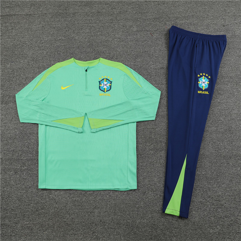 2024 Brazil Player Version Training Suit/2024巴西半拉训练服,球员版