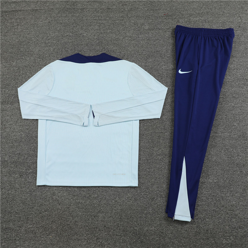 2024 France Player Version Training Suit/2024法国半拉训练服，球员版
