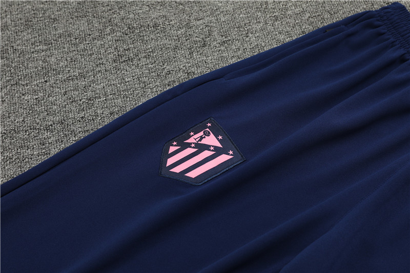 24-25 Atletico Madrid royal blue Player Version Training Suit/24-25马竞宝蓝色半拉训练服,球员版