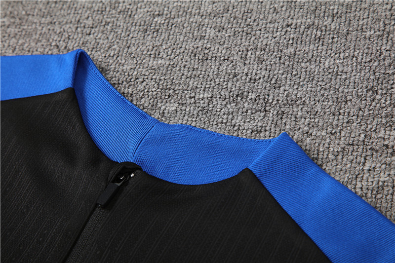 24-25 Inter Milan Black Player Version Training Suit/24-25国米半拉训练服,球员版