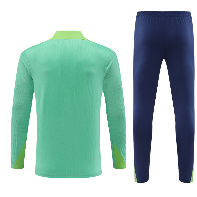 2024 Brazil Player Version Training Suit/2024巴西半拉训练服,球员版