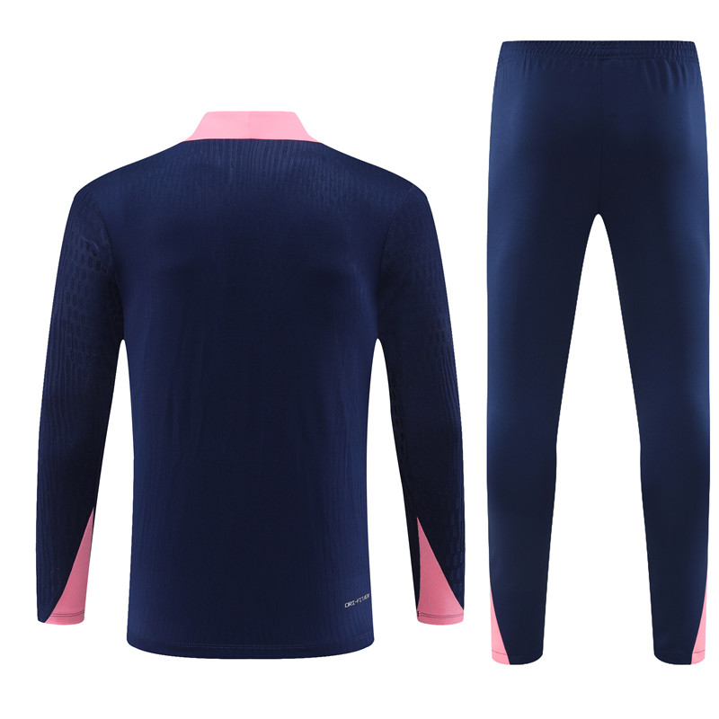 24-25 Atletico Madrid royal blue Player Version Training Suit/24-25马竞宝蓝色半拉训练服,球员版