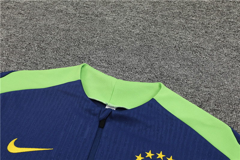2024 Brazil Player Version Training Suit/2024巴西半拉训练服，球员版