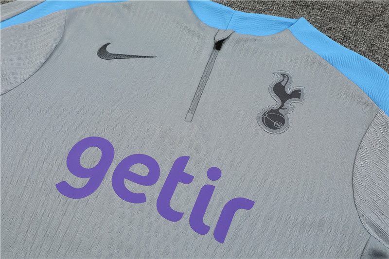 24-25 Tottenham Hotspur Player Version Training Suit/24-25热刺半拉训练服球员版