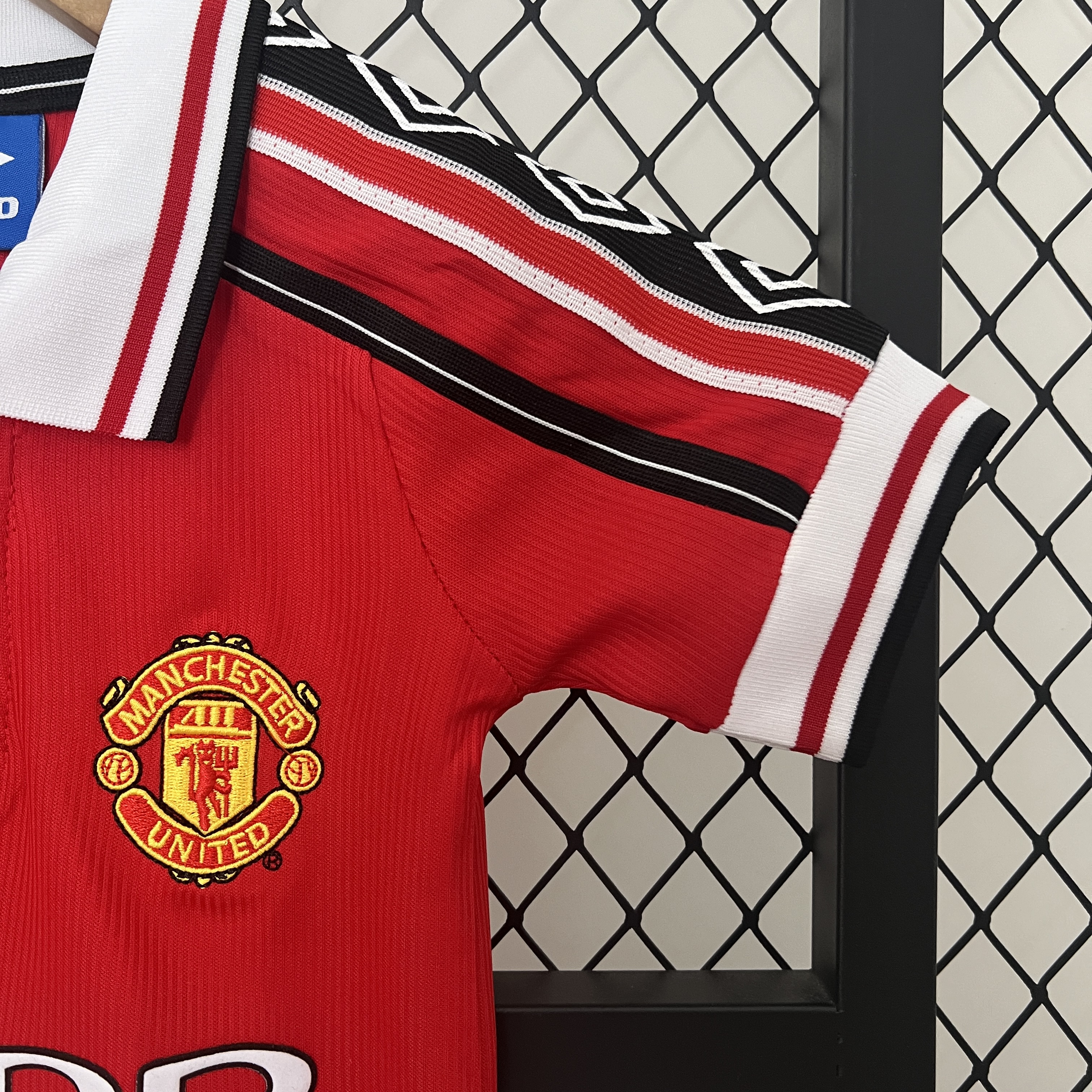 Retro 98-99 Manchester United  Home Kids Kit/ 98-99曼联主场童装
