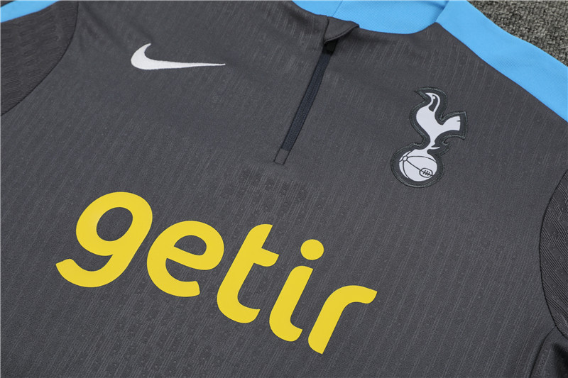 24-25 Tottenham Hotspur Player Version Training Suit/24-25热刺半拉训练服,球员版