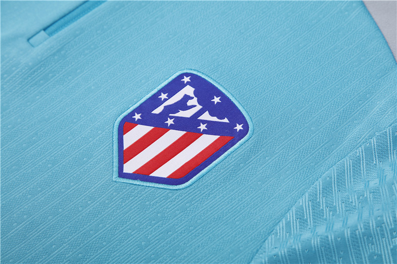 24-25 Atletico Madrid Player Version Training Suit/24-25马竞半拉训练服,球员版