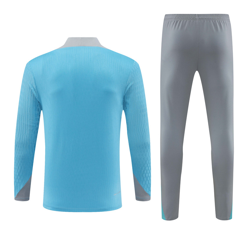 24-25 Atletico Madrid Player Version Training Suit/24-25马竞半拉训练服,球员版