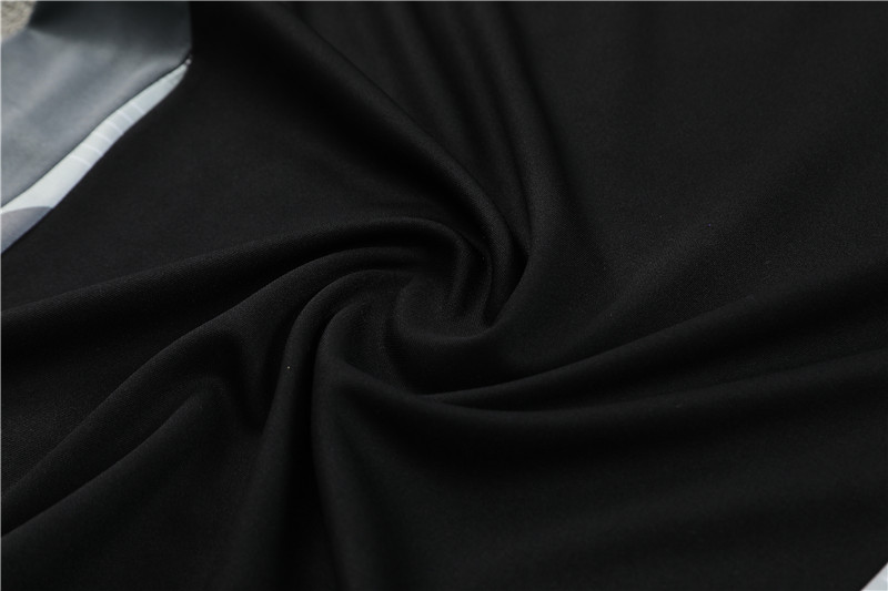 2024 Italy Black Training Suit/2024意大利黑色半拉训练服