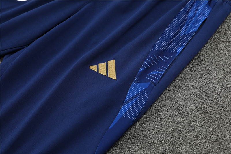 2024 Italy White Training Suit/2024意大利白色半拉训练服