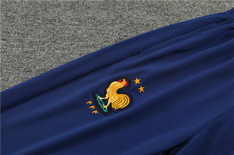 2024 France Player Version Training Suit/2024法国半拉训练服,球员版