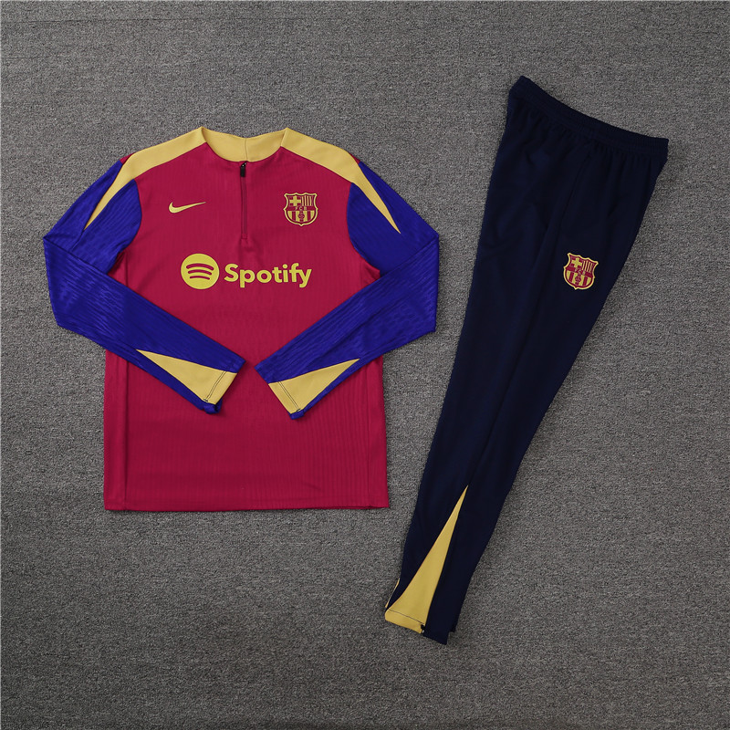 24-25 Barcelona Player Version Training Suit/24-25巴萨半拉训练服,球员版
