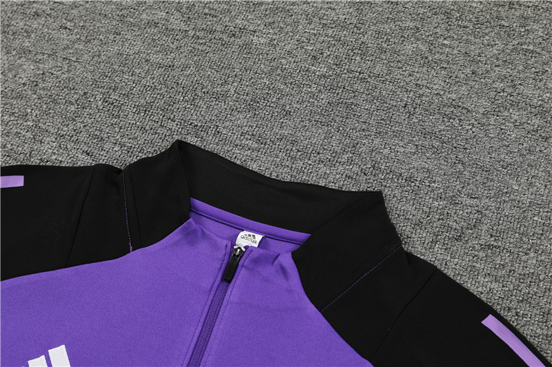 2024 Germany Purple Training Suit/2024德国紫色半拉训练服