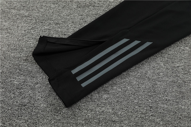 2024 Italy Black Training Suit/2024意大利黑色半拉训练服