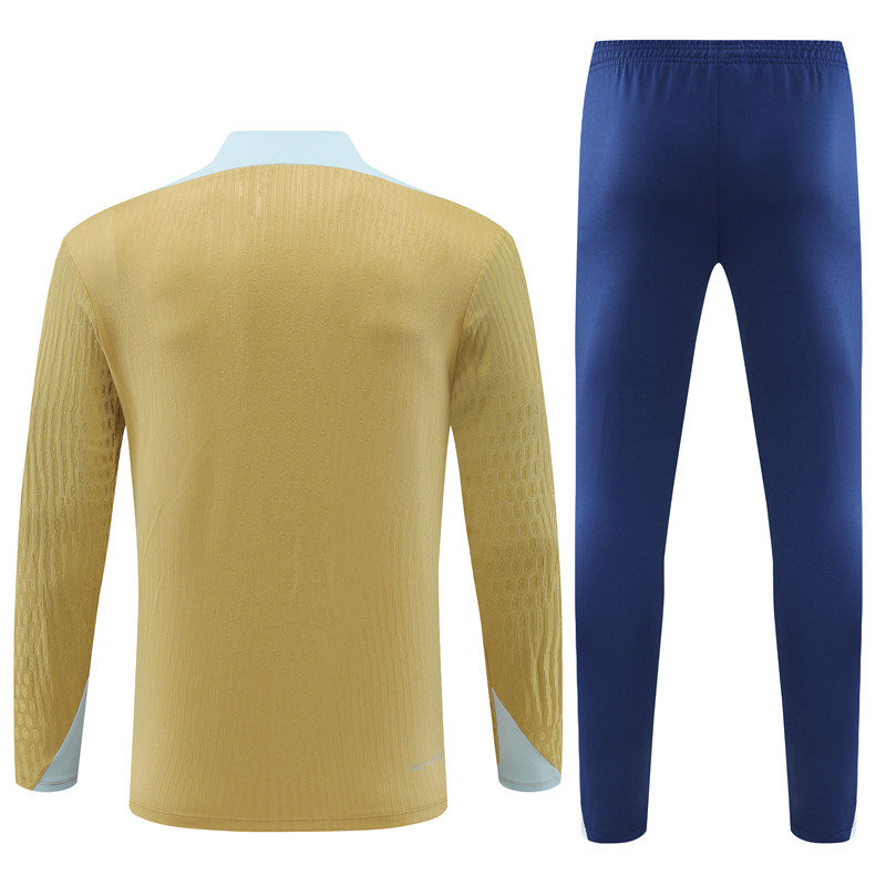 2024 France Player Version Training Suit/2024法国半拉训练服,球员版