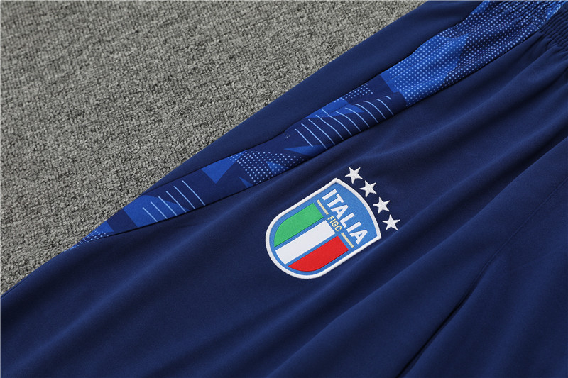 2024 Italy White Training Suit/2024意大利白色半拉训练服